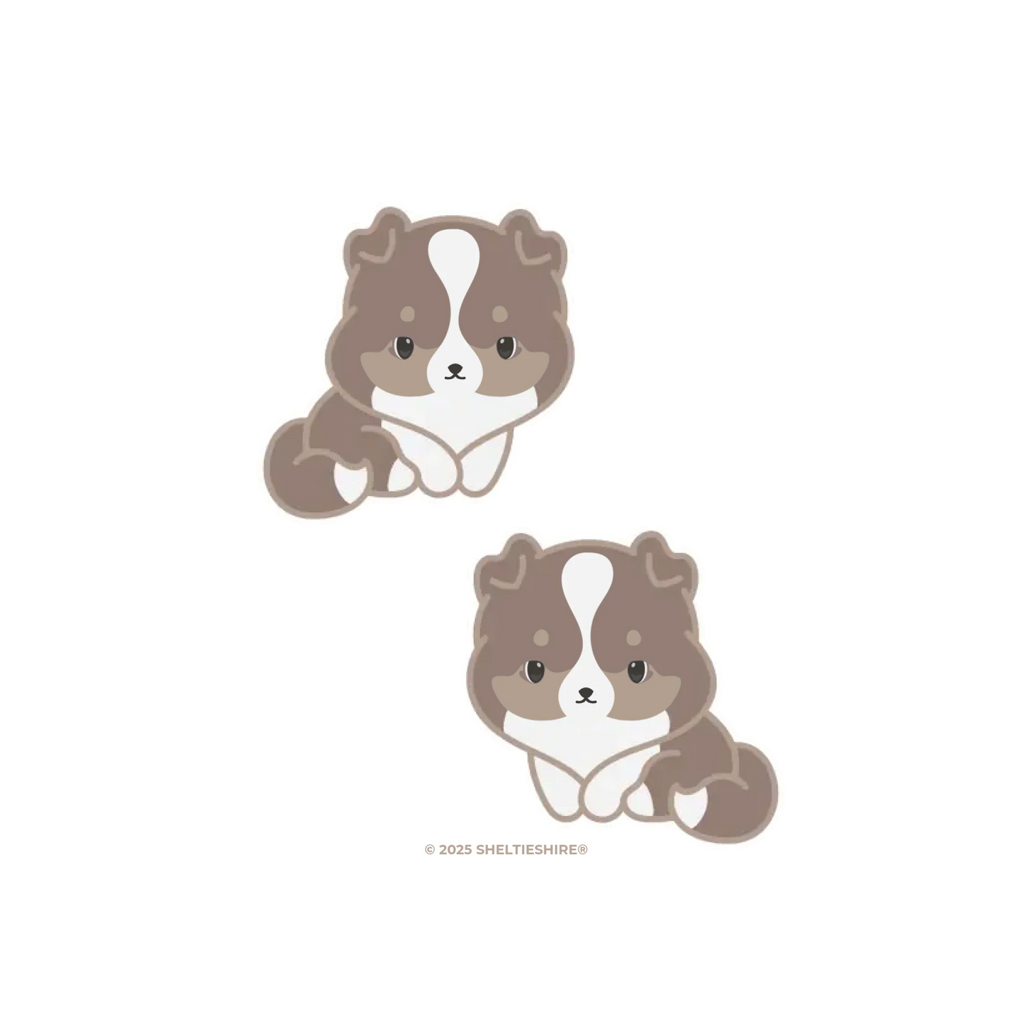 Create My Dream Sheltie™ Sticker - 2 Shelties