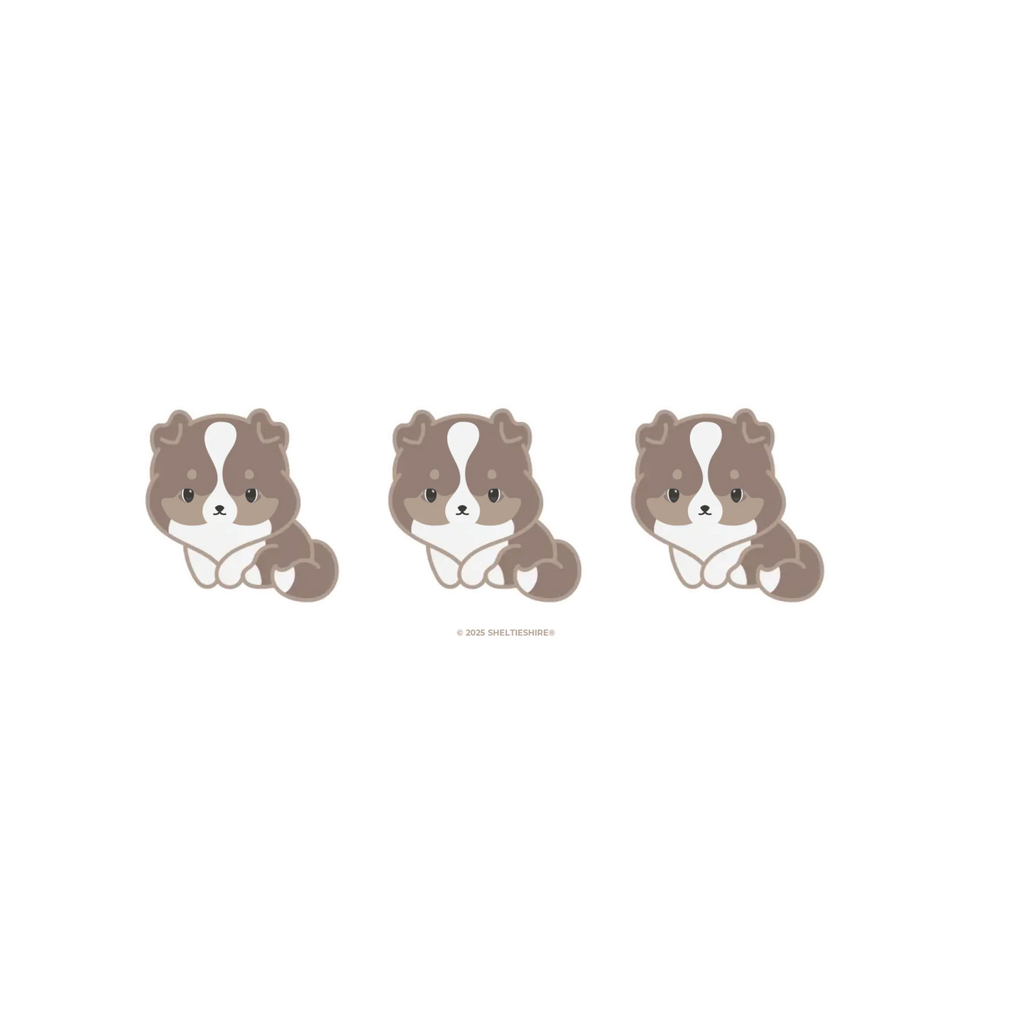 Create My Dream Sheltie™ Sticker - 3 or 4 Shelties